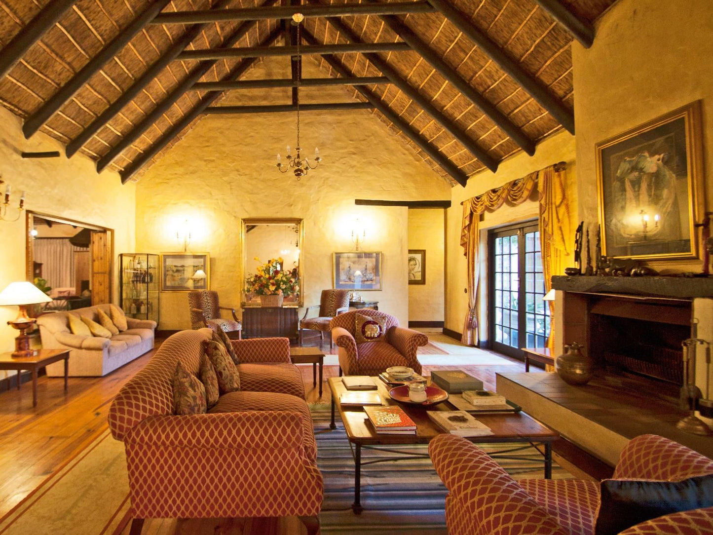 Wild Rose Country Lodge, Colorful, Living Room