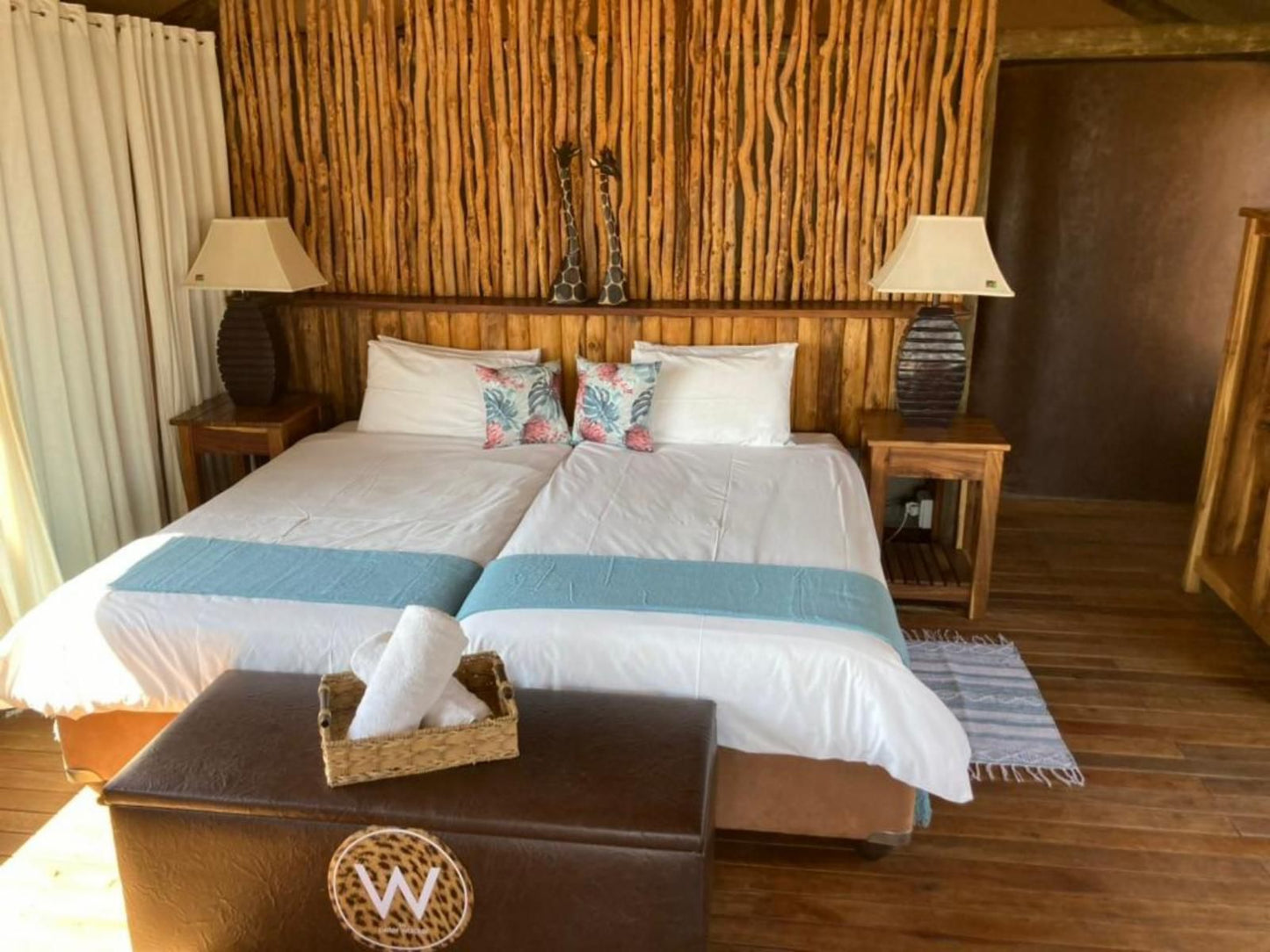 Windhoek Game Camp, Tented Chalet, Bedroom