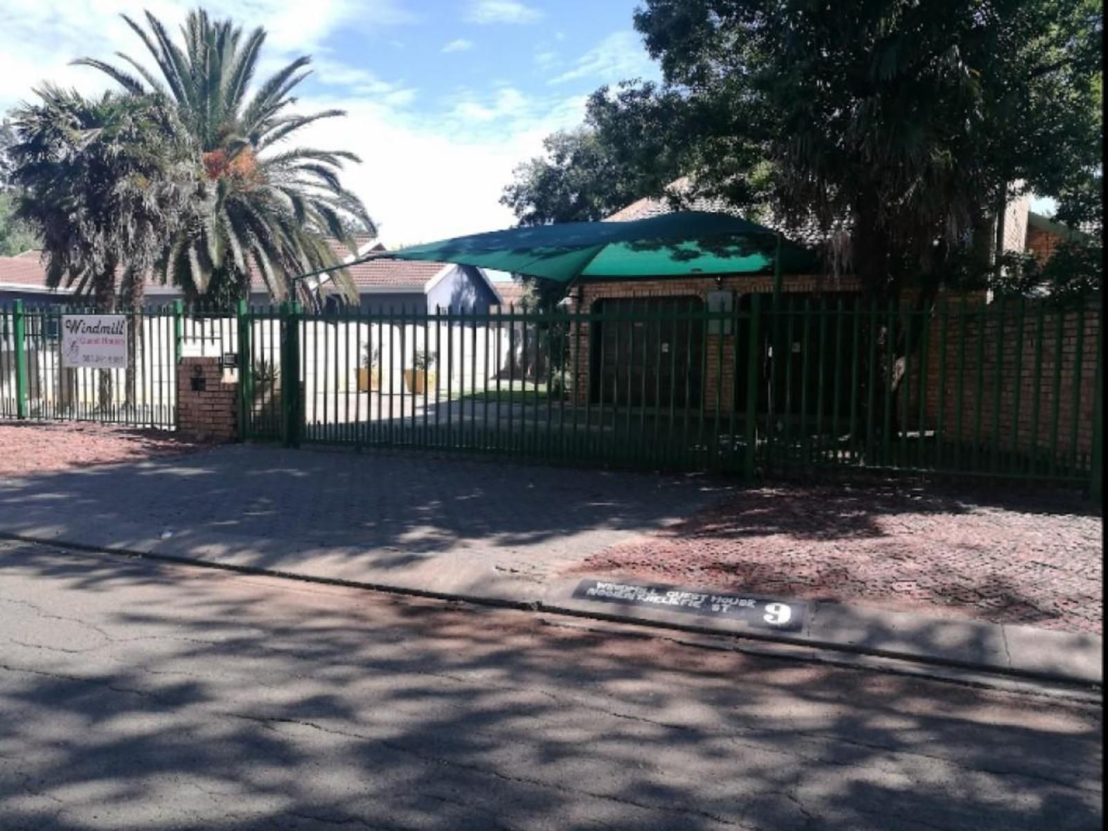 Windmill Guest House Pellissier Bloemfontein Free State South Africa Gate, Architecture, Palm Tree, Plant, Nature, Wood