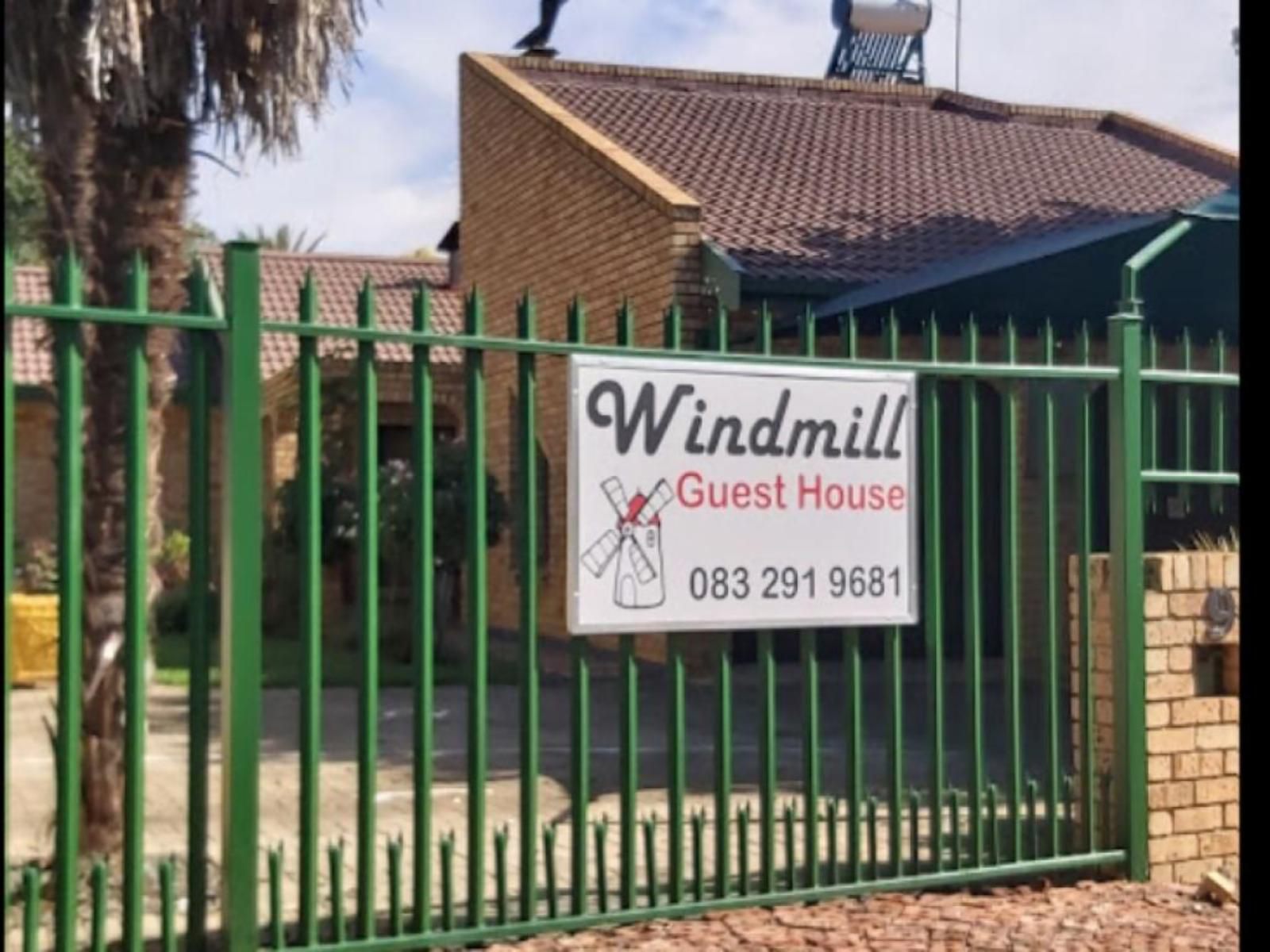 Windmill Guest House Pellissier Bloemfontein Free State South Africa House, Building, Architecture, Sign