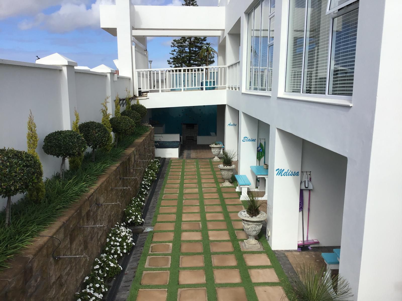 Withuis Hartenbos Hartenbos Western Cape South Africa Balcony, Architecture, House, Building, Palm Tree, Plant, Nature, Wood, Swimming Pool