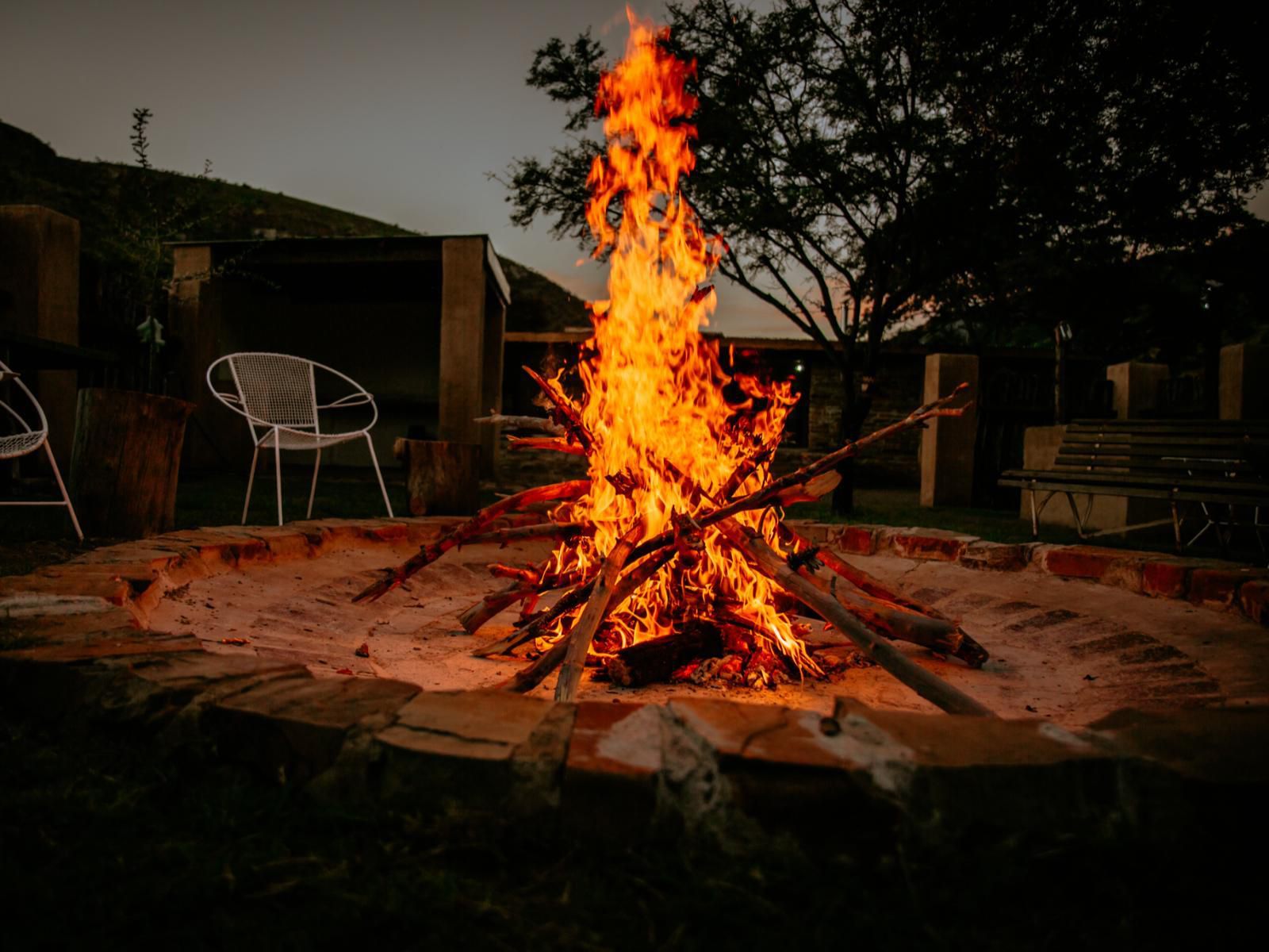 Witmos Oxwagon Camp Somerset East Eastern Cape South Africa Fire, Nature