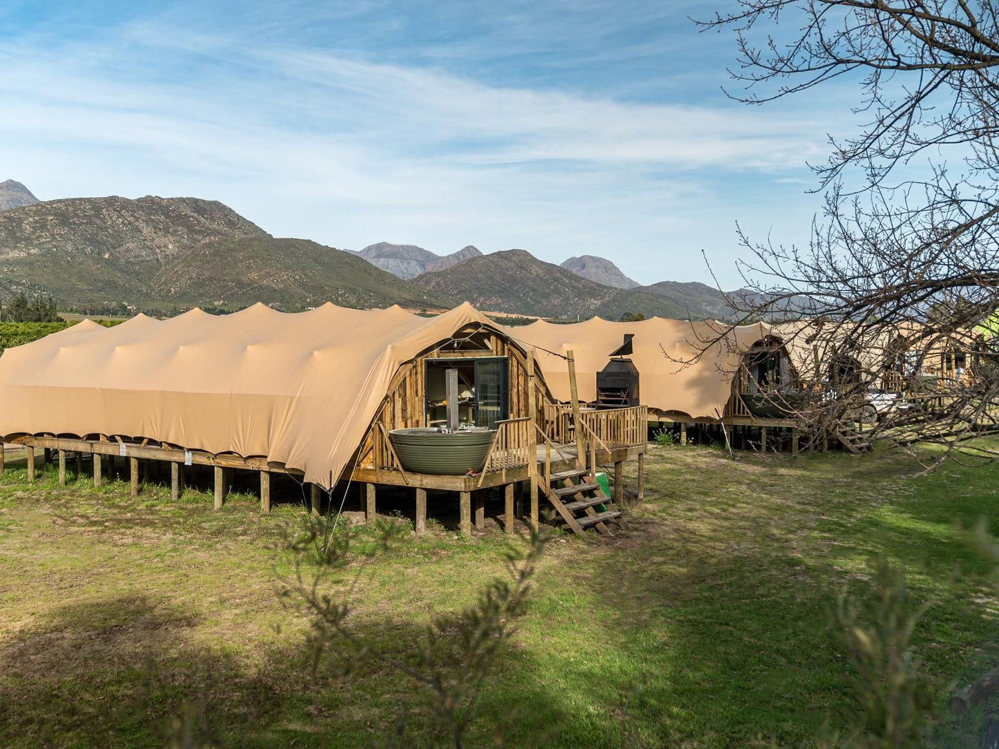 Wolfkop Camping Villages, Wolfkop Grootfontein Villa, Tent, Architecture