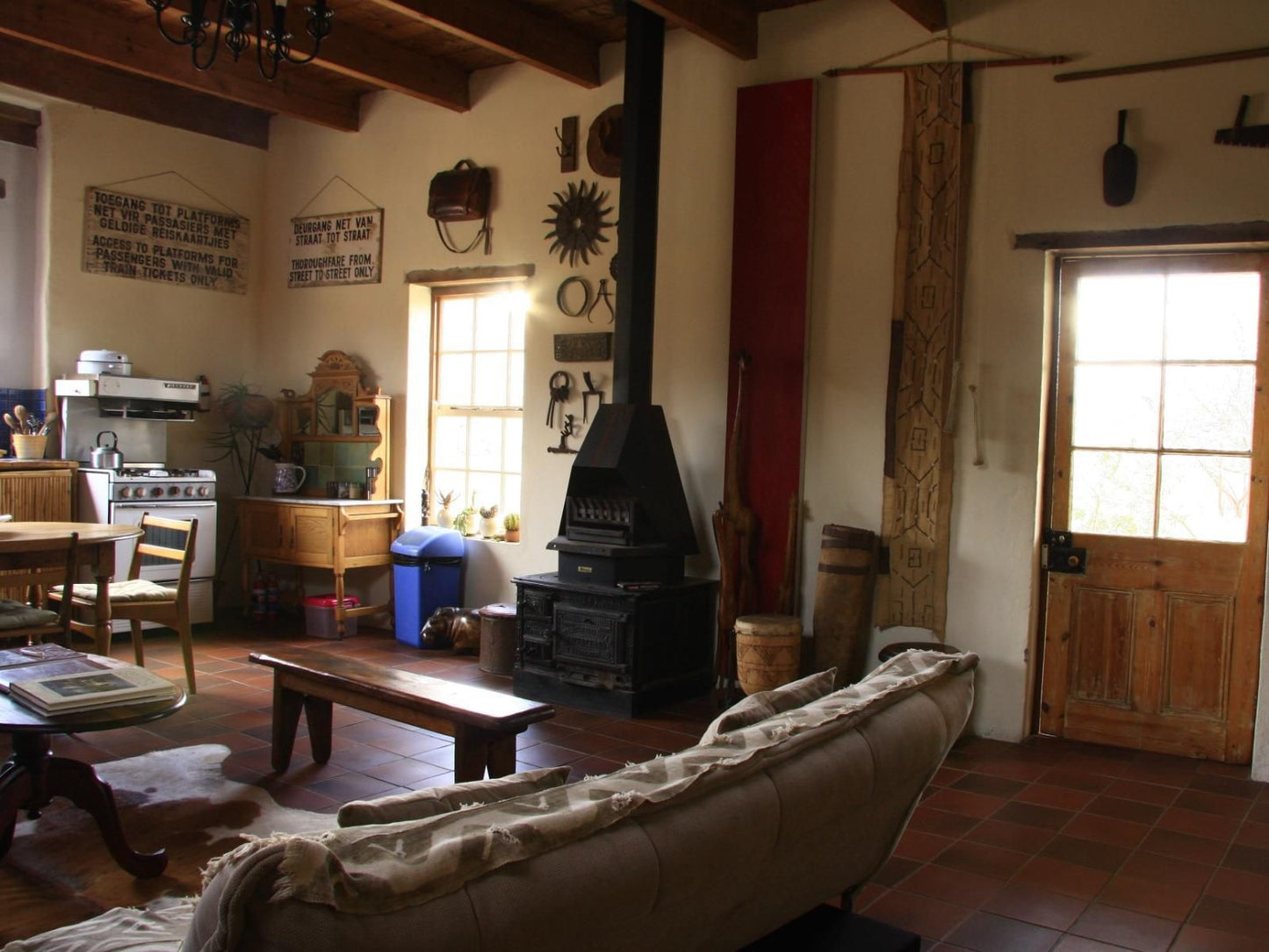 Wolverfontein Karoo Cottages Ladismith Western Cape South Africa Living Room