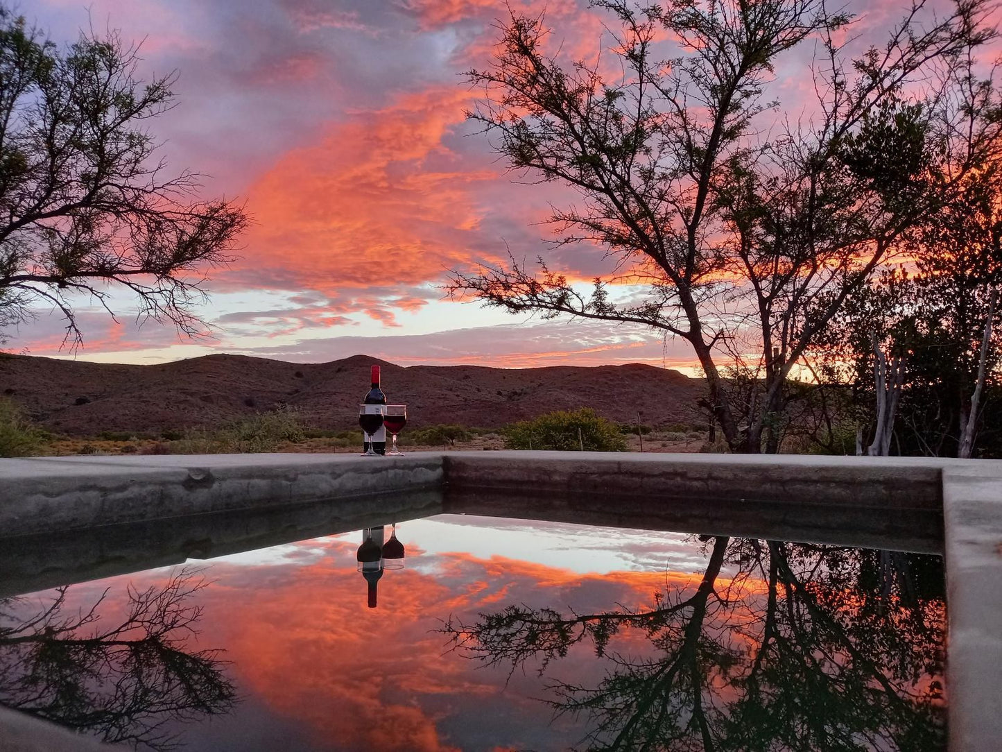 Wolverfontein Karoo Cottages Ladismith Western Cape South Africa Sky, Nature, Sunset