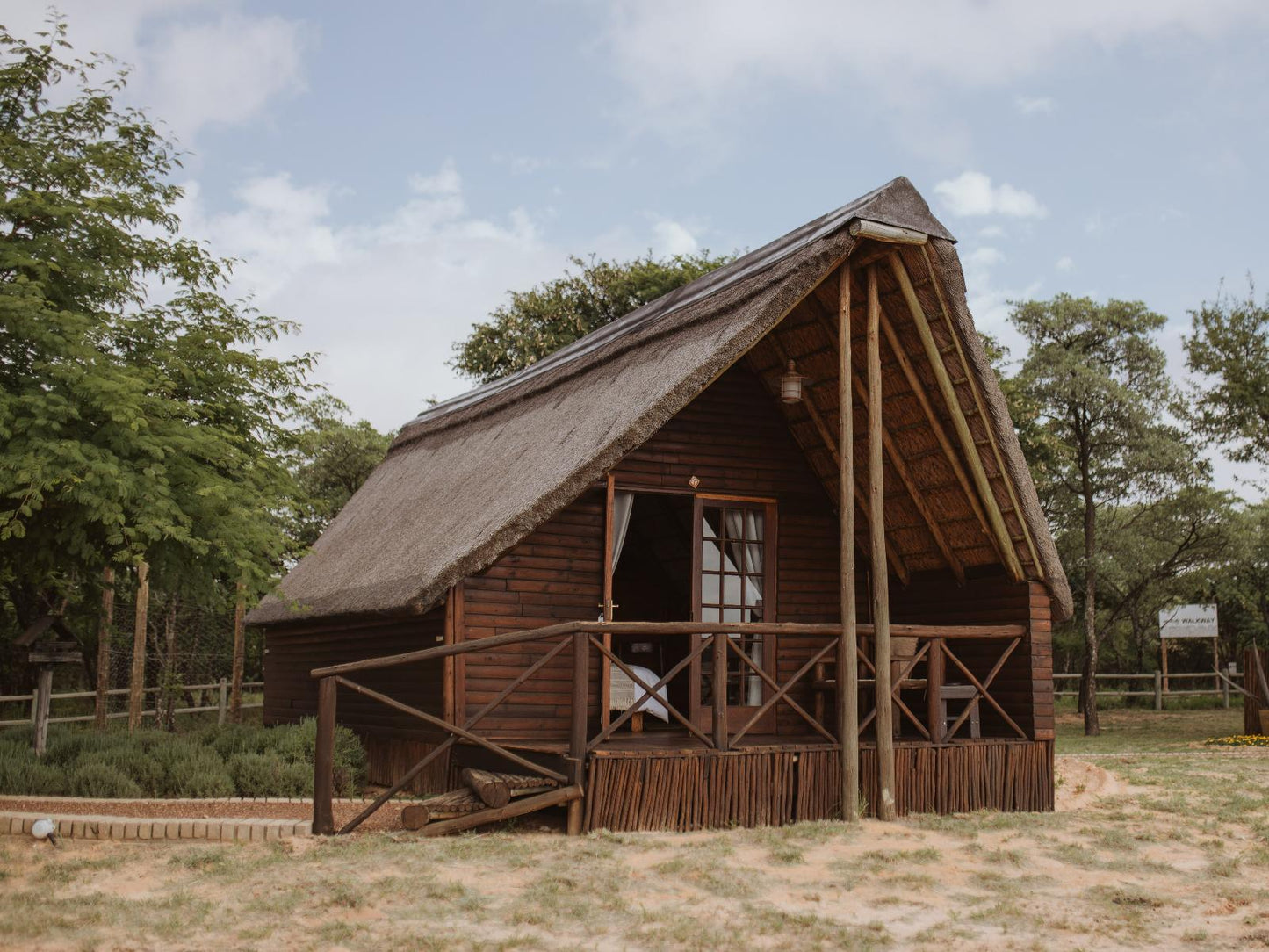 Wooden Chalet with En-Suite Bath Only @ Woodside Game Lodge