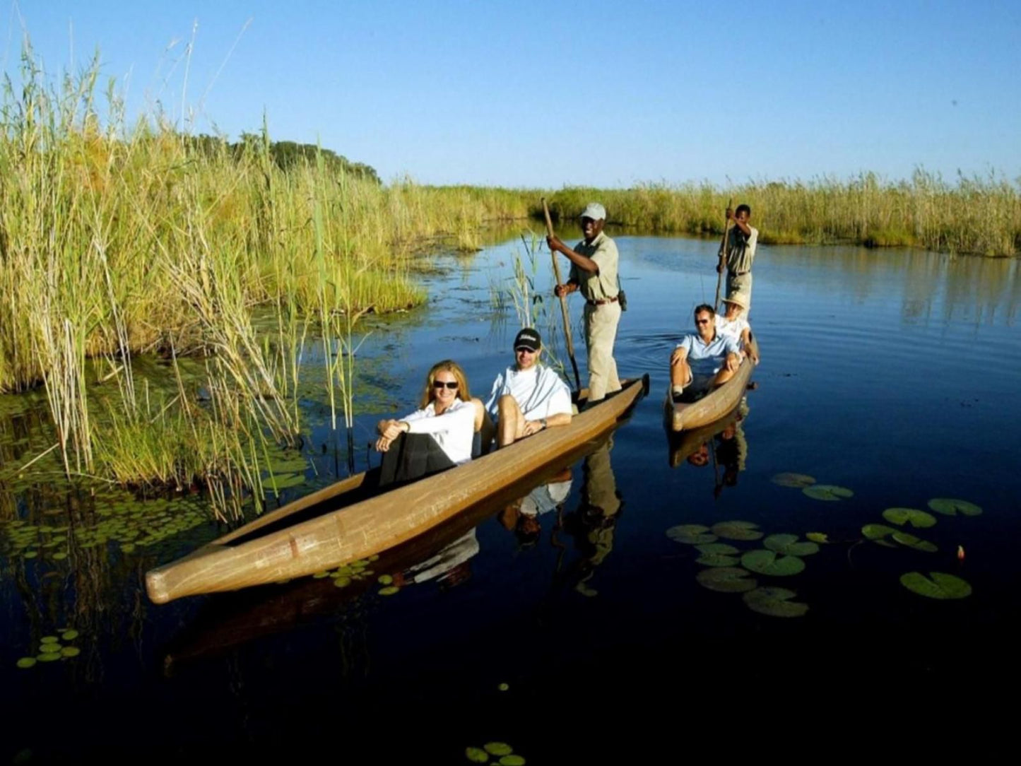 Xaoo Safari Camp, Face, Person, One Face, Boat, Vehicle, Canoe, Lake, Nature, Waters, Frontal Face