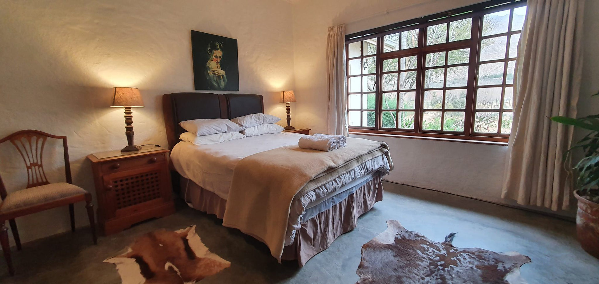 Zandrivier Working Farm Seweweekspoort Western Cape South Africa Bedroom