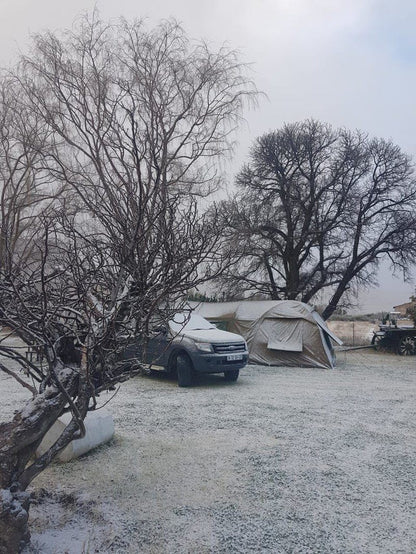 Zonnenstrahl Camping Ground Nieu Bethesda Eastern Cape South Africa Unsaturated, Tent, Architecture, Tree, Plant, Nature, Wood, Snow, Winter, Winter Landscape, Car, Vehicle