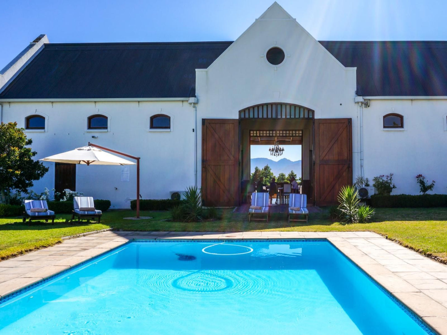 Zorgvliet Wines Country Lodge Kylemore Stellenbosch Western Cape South Africa House, Building, Architecture, Swimming Pool