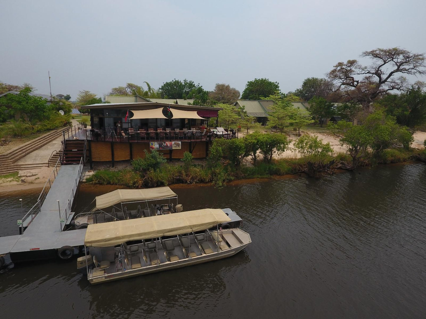 Zovu Elephant Lodge, Boat, Vehicle, River, Nature, Waters