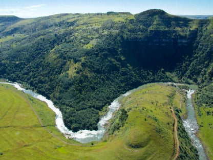 Zulu Waters Game Reserve, Mountain, Nature, River, Waters, Waterfall, Aerial Photography, Highland