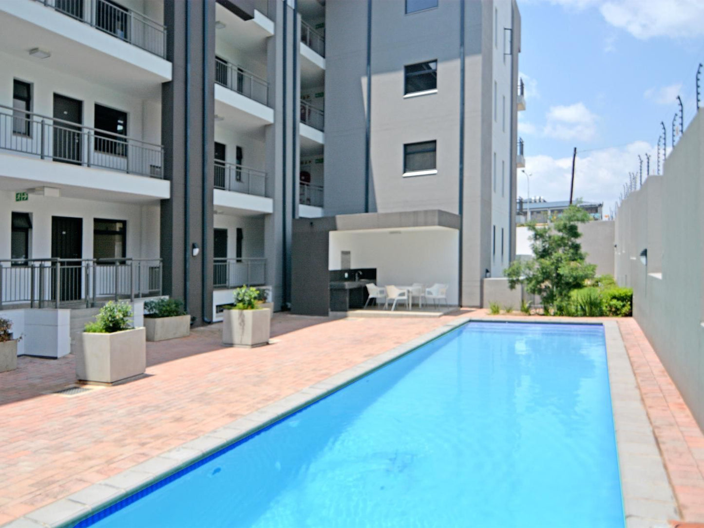 The Cube Zwelakho Luxury Apartments Rivonia Johannesburg Gauteng South Africa Balcony, Architecture, House, Building, Swimming Pool